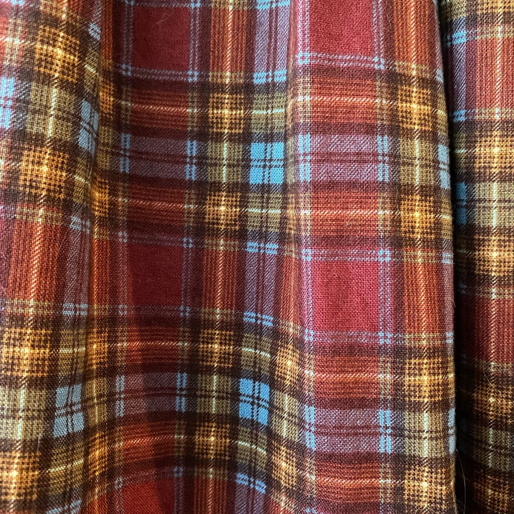 Handmade Merchant & Mills ‘Omilie’ Plaid Button up Dress dress - Picture 12 of 13